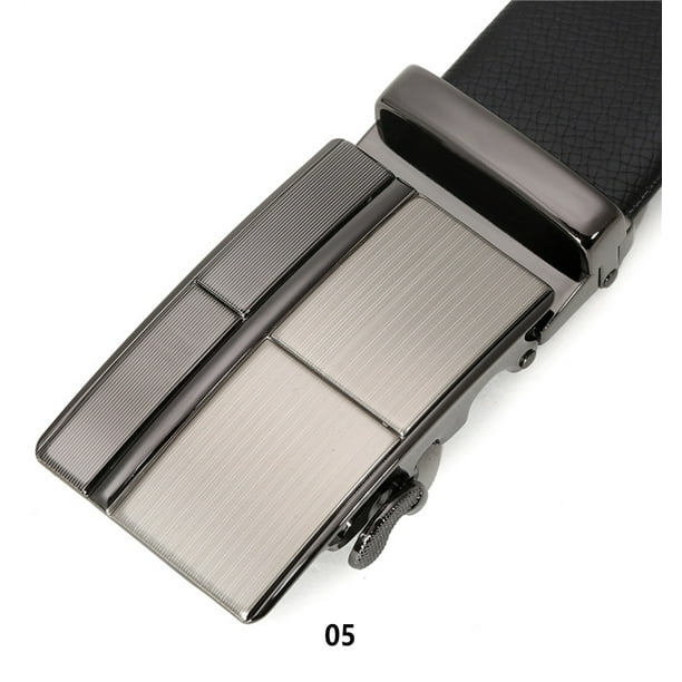 Youkk Male Sliding Buckle Fashionable Unique Metal Belts Heads