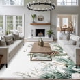 thumbnail image 3 of 6'x9' Area Rugs, Christmas Botanical Indoor Outdoor Area Rug for Living Room Bedroom, Pinecone Eucalyptus Leaves Xmas Washable Bathroom Rugs Kitchen Floor Carpet Mats Home Decor Aesthetic, 3 of 8