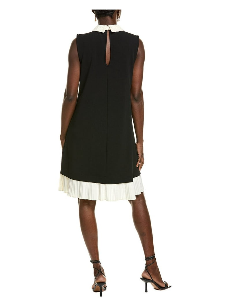 nanette lepore black dress Nanette Lepore Women's V-Neck Long Sleeve Sequin Mini Dress main image 0