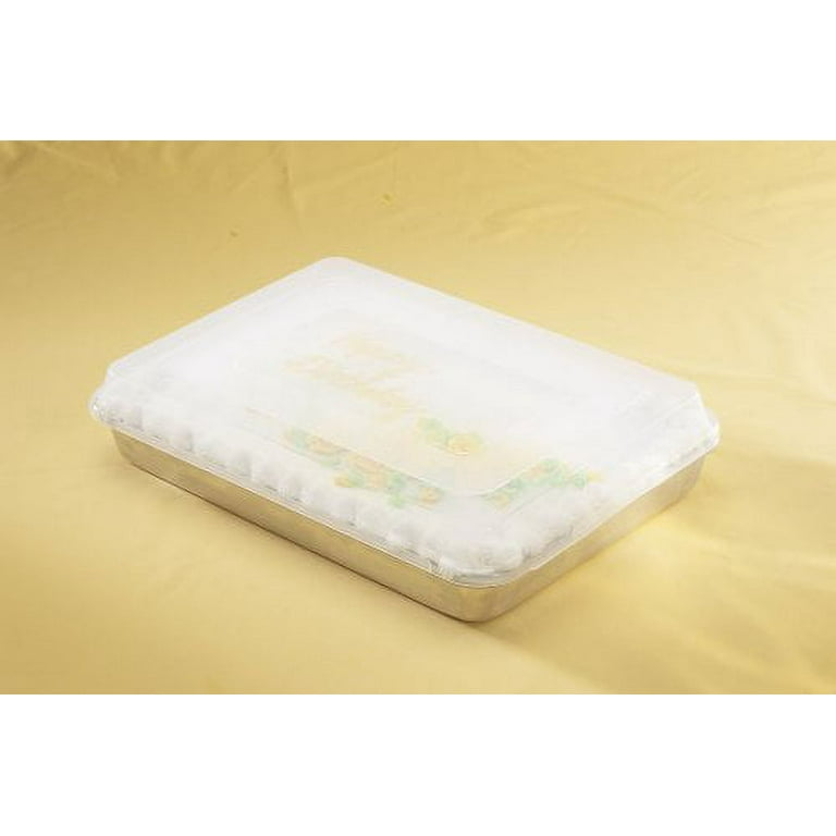 Nordic Ware Naturals® Hi-Side Sheet Cake Baking Pan with Lid & Reviews