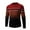 Wine, variant on Annhoo Mens Sweaters Striped Long Sleeve Crew Neck Color Block Knit Pullover Casual Thermal Breathable Fall Winter Workout Tops
