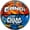 Orange/Blue, variant on Chaos Rubber Basketball: Size 7 (29.5 inches) Deep Channel Construction, for Indoor/Outdoor Use