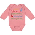 thumbnail image 3 of Inktastic Civil engineer like Daddy Boys or Girls Long Sleeve Baby Bodysuit, 3 of 5