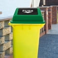 thumbnail image 4 of FOMIYES Para De Basura Plástico Verde Resistente Para Uso Exterior Y Sanitario, 4 of 8