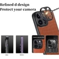 thumbnail image 3 of Personalized Slim Business Crocodile Pattern PU+PC Phone Case Compatible with Samsung Galaxy S23 S22 S21 S20 Ultra Plus FE Back Cover. Luxury Edge Reinforced Bumper(Red,S22 Ultra), 3 of 7