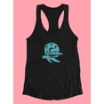 thumbnail image 3 of Sea Turtle And Moon Art Racerback Tank Women -Image by Shutterstock, Female XX-Large, 3 of 4