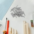 thumbnail image 4 of OULII 25 Pcs Tige de Tige Réglable en Acier Inoxydable Argent pour Amélioration de la Maison, 4 of 8