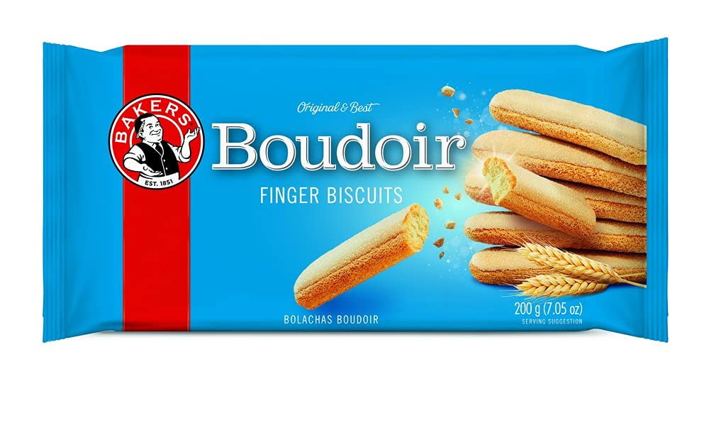 Bakers Boudoir Finger Biscuits Original 200g (Pack of 1) Blue 7.05