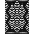 thumbnail image 2 of Addison Rugs Chantille Indoor/Outdoor Transitional Diamonds Black Washable Rectangle Rug, 2'6" x 3'10", 2 of 6