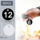thumbnail image 2 of Black Number Tags 1-50 Plastic Numbered Tokens Plastic Table Numbers Numbered, 2 of 5