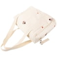 thumbnail image 4 of Lightweight Cotton Diaper Bag with Straps Portable Tote for Travel, Camping, Picnics & Shopping Includes Nappy Changing Backpack & Organizer, 4 of 4