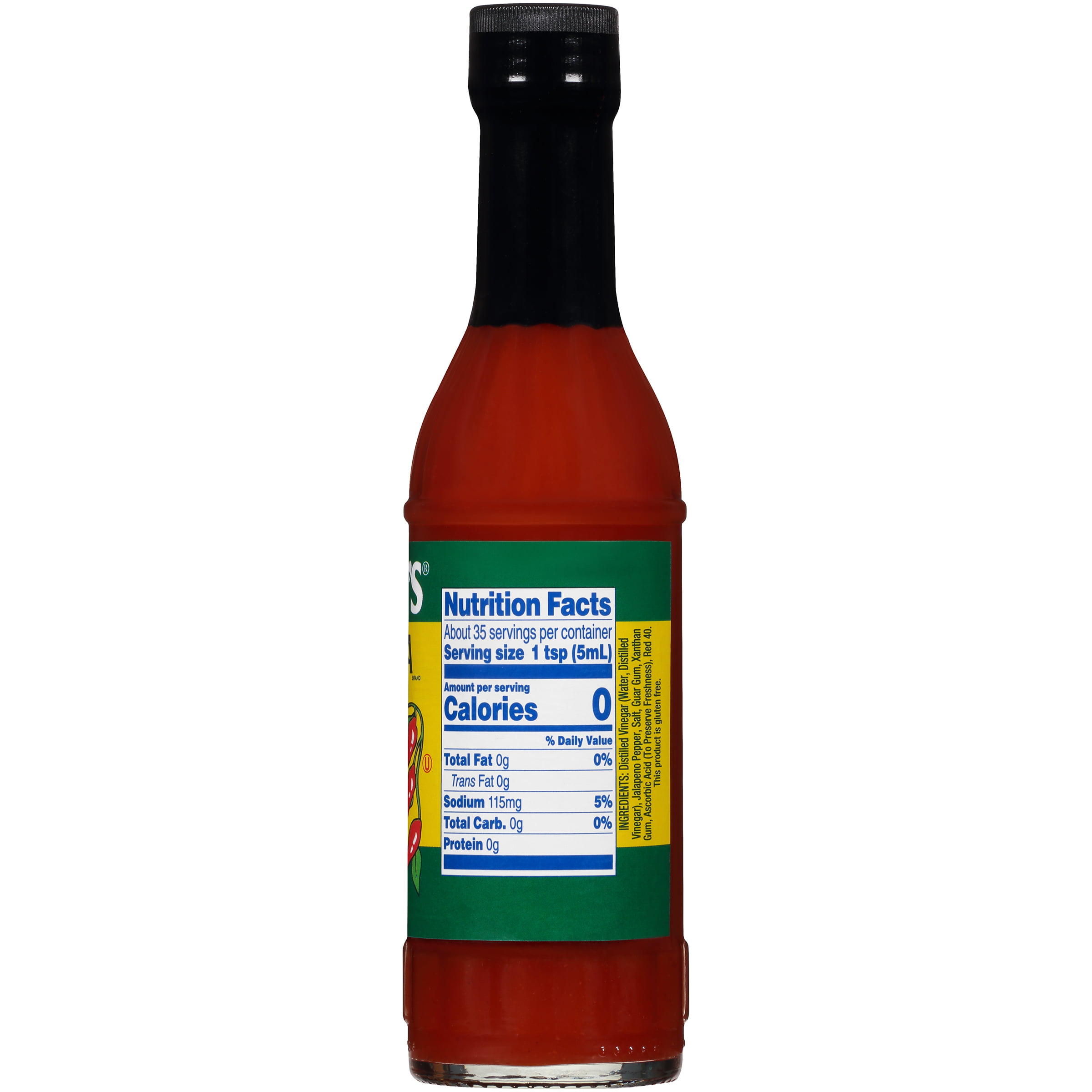 8 Bottles Louisiana Brand Original Hot Sauce Fine Ingredients Kosher 12 oz  (8pk)