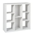 thumbnail image 5 of Better Homes & Gardens 6 Cube Organizer with Storage Cubbies, White Texture, 5 of 11