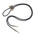 thumbnail image 2 of de Danza Rodeo Western Cowboy Tie Collar de - Cobre Cobre antiguo Salvador Lazo del bolo del cráneo, 2 of 9