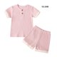 thumbnail image 3 of Jumpingount 2 uds. Conjunto de pantalones cortos para niños, traje de tiras de manga corta, ropa de pantalones cortos para bebés, A, 18-24M conjuntos de ropa cuatro 18-24M Jumpingount  AP002539-16, 3 of 6