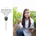 thumbnail image 3 of COMPUKAS Lawn Soil Test Mini Soil Detector Green ABS Soil Fertility Testing 1Pack, 3 of 8