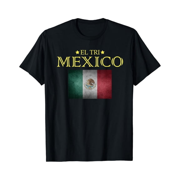 Mexico El Tri Soccer Fan Jersey T-Shirt Futbol Flag Gift Tee Hot Trending Shirt, Vintage Birthday Gift