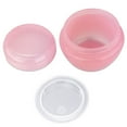 thumbnail image 2 of Beauticom 6 Jars 50G/50ML Round Frosted Container Jars with Inner Liner and Lid - Pink, 2 of 3