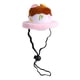 thumbnail image 1 of 1pc pastel forma mascota sombrero de cumpleaños sombrero de fiesta adorable peluche gato casquillo cabeza, 1 of 6