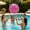 Pink, variant on 25.6 Inch Light Blue Mermaid Inflatable Beach Ball, Wear Resistant PVC Blow Up Swimming Pool Ball, Practical Decor Ornament for Mermaid Birthday Layouts, Summer Outdoor Beach & Pool Games Decorations