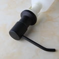 thumbnail image 3 of Kitchen Bathroom Sink Stainless Steel Liquid Soap Dispenser Pump Bottle Black, 3 of 5