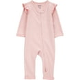 thumbnail image 3 of Carter's Child of Mine Baby Girl Plush Outfit Set and Jumpsuit, 3-Piece, Sizes Newborn-6/9 Months, 3 of 7