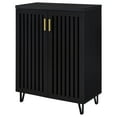 thumbnail image 5 of Brixton 2-door Entryway Shoe Storage Cabinets Black, 5 of 11