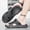 Gray, variant on Men Convertible Buckle Hollow Sport Sandals Massage Bubble Insole Thick Platform Outdoor Slippers
