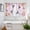 Pink Blue, variant on Pink Flower Kitchen Curtains Window Panels, Spring Floral Butterflies Birds Farmhouse Insulated Window Treatment Curtain, Grommet Curtains for Bedroom/Living Room/Bathroom, 2 Piece 42"Wx63"L