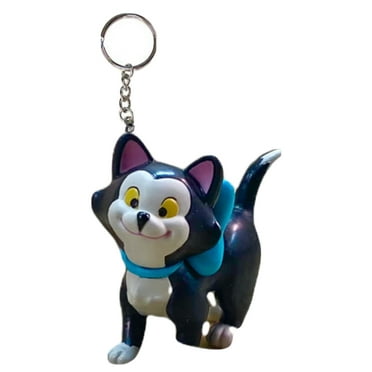 Figaro Cat Key Ring Keychain Ornament Figure Figurine Minnie Pinocchio Pet Charm