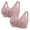 Light Pink, variant on Jkety Women's Super Soft Wireless Lightly Lined Comfort Bra Plus Size Sports Bras for Women PP2,36