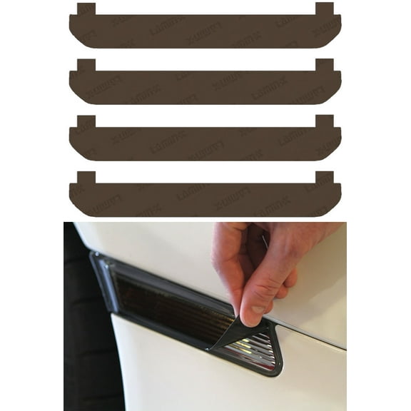 GMC Sierra 2500, 3500 (20- ) Charcoal Side Fender Marker Covers