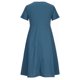 thumbnail image 4 of Vestido Vestido largo básico de lino y algodón con cuello en V para mujer estilo bohemio traje diario (azul cielo M) Ygjytge Cielo azul T M para Mujer, 4 of 7