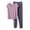 Dark Gray A, variant on Bovxnpu Womens Pajamas Sets 2 Piece Short Sleeve Lounge Set Cotton Loose V-Neck Short Sleeve Pants Soft Loungewear Sleepwear