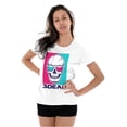 thumbnail image 4 of Funny Skull 3D Glasses 3Dead Joke Womens Slim Fit Graphic Tee Brisco Brands L, 4 of 5