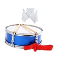 thumbnail image 2 of HILABEE Snare Drum Set Musical Instrument Bright Tone Professional 13 inch with Gloves Blue, 2 of 8
