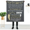 thumbnail image 1 of LHSHID Bereavement Gifts Sympathy Gift Blanket Flannel Soft and Comfortable Anti static Bed Sofa Blanket 50x60in, 1 of 5