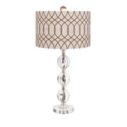 BF Avena Acrylic and Crystal Table Lamp