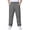 Gray, variant on fatyb Kids Straight Leg Pants for Boys Girls Elastic Waist Pull on School Uniform Pants with Pockets