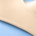 thumbnail image 4 of Bxsruta Wirefree Wrap Front Nursing Bra Bralette for Maternity, Soft Cotton Comfort Seamless Sleep Bra for Breastfeeding, 4 of 8