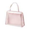 thumbnail image 2 of Yaayu Transparent Waterproof PVC Wash Bag, Breathable Toiletry Cosmetic Organizer for Travel, Storage Trunks & Bag, Clear, 2 of 5