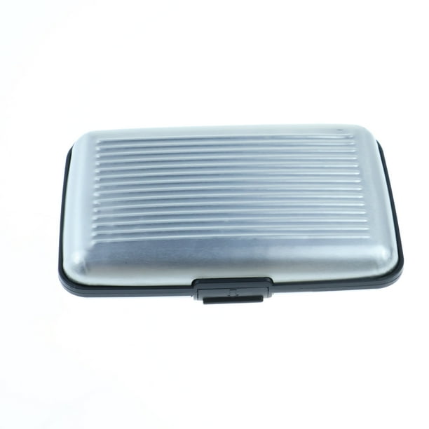 Metal ID Case, Stylish Aluminum Wallet with RFID Blocking, Credit