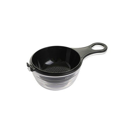 

ADVEN Flour Sifter Kitchen Plastic Coffee Tea Milk Mini Mesh Sieve Washable Kitchenware Measuring Cup Restaurant Color Random
