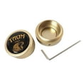 thumbnail image 3 of Langgg Porte-Craie de Queue de Billard Mini Outil Pratique en Métal Or 3.5x2.4cm, 3 of 4