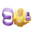 thumbnail image 4 of Dinosaur Wrist Fan Funnt Cartoon Projection Fan Portable Lightweight 3 Wind Speed Children's Watch Fan USB Rechargable with Fun Slap Band Design Comfortable Wrist Strap for Kids, 4 of 8