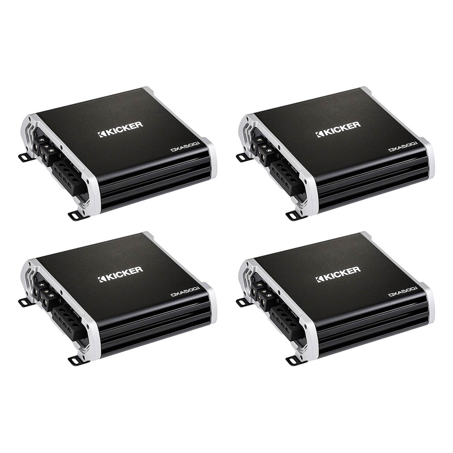 Kicker DXA 500 Watt Monoblock Class D Subwoofer Car Audio Amplifier (4