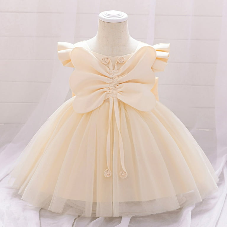 Baby Girl Dresses 18-24 Months Baby Girls' 1st Birthday & Christening Princess Dress With Oversized Bow Satin Special Occasion Gown For Toddler Z14Rose Gold - Walmart.com Baby Girl Dresses 18-24 Months Baby Girls' 1st Birthday & Christening Princess Dress With Oversized Bow Satin Special Occasion Gown For Toddler Z14Rose Gold - Walmart.com
