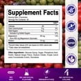 thumbnail image 2 of Vitamatic Magnesium Glycinate Gummies 600 mg per Serving – 60 Ct – Natural Grape Flavor – Non-GMO, Gluten Free, 2 of 11