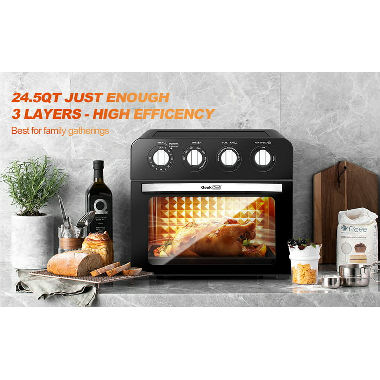 Gourmia 5-Qt Air Fryer with Nonstick Dishwasher Safe Basket, Black air  fryers kitchen accessories - AliExpress