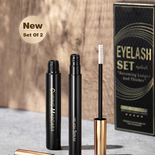DFC Eyelash Set Long Thick And Curled Not Easy To And Styling Eyelash Care Solution Make Up
